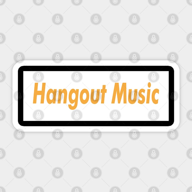 Hangout Music Meat Brown Sticker by WE BOUGHT ZOO